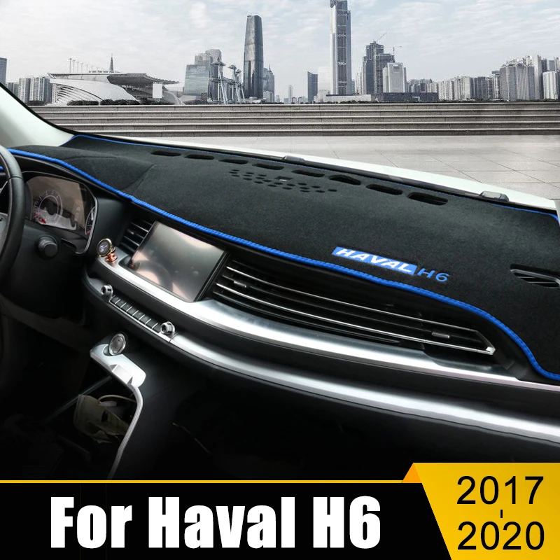 

For Haval H6 2017 2018 2019 2020 Car Dashboard Cover Mat Sun Shade Pad Instrument Panel Carpets Protector Anti-UV Accessories
