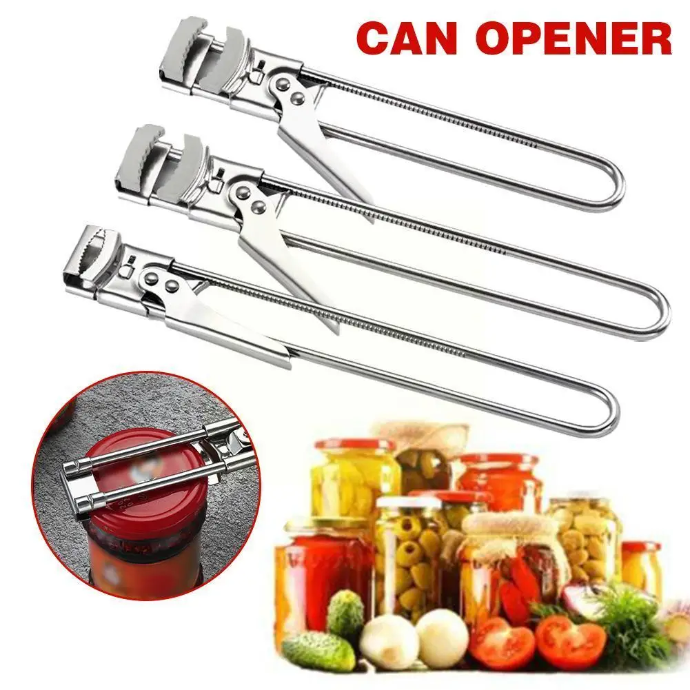 

Adjustable Can Opener Steel Multifunction Bottle Accessories Home Kitchen Bottle Lid Jar Manual Opener G Z4n8