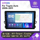 MEKEDE Android 11 8 + 128G для Toyota Auris 1 E150 2006 - 2012 автомобильное радио, мультимедийный видеоплеер, навигация GPS No 2din 2 din DVD