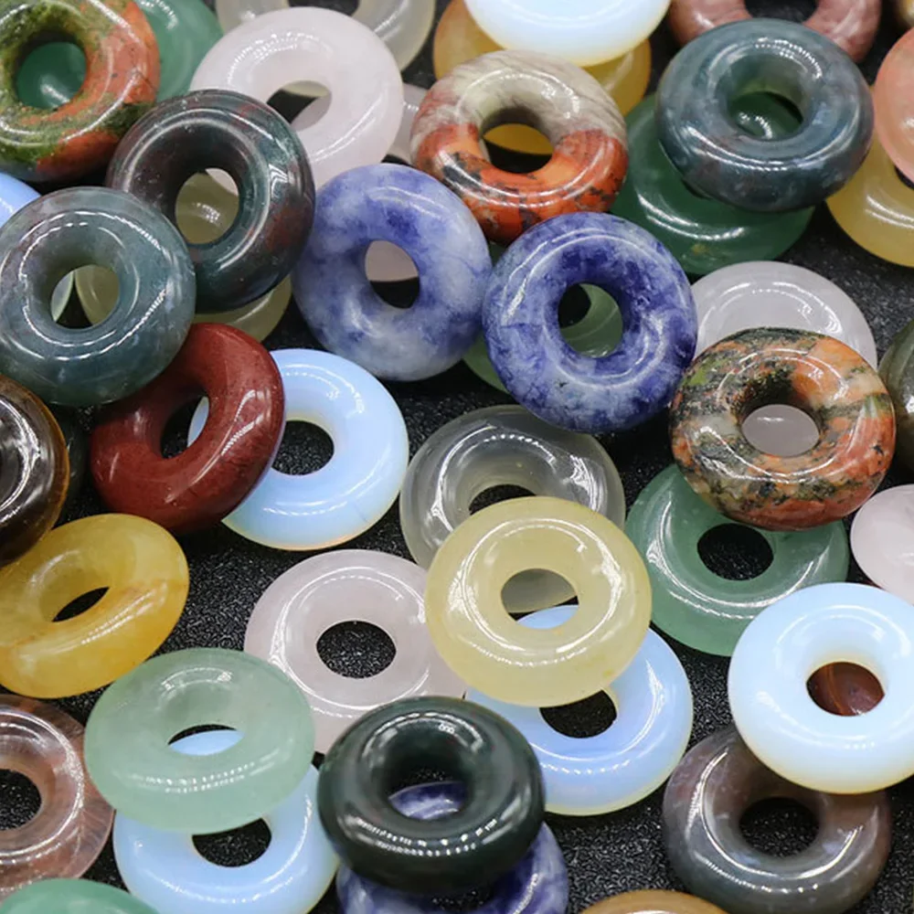 Набор подвесок из натуральных камней &quotпончики&quot 10 шт.