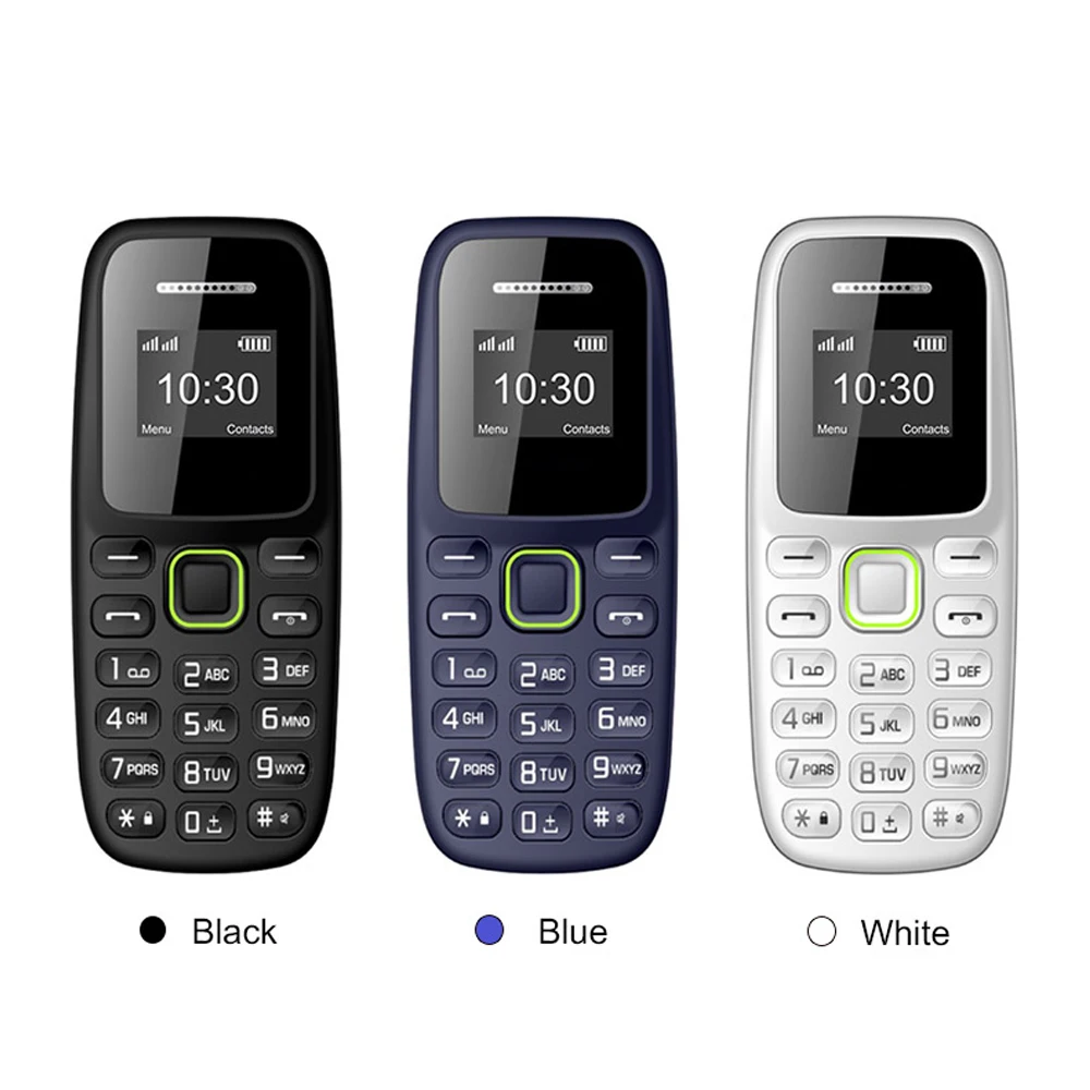 

2022 New 0.66 Inch Phone BM310 Mobile Phone MTK6261D BM310 Mobile Cellphone 2G B310 Mini Dual Card Button Bluetooth Mobile Phone