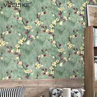 vinyl floral self adhesive wallpaper waterproof decorative paper living room bedroom pvc contact paper for furniture home decor