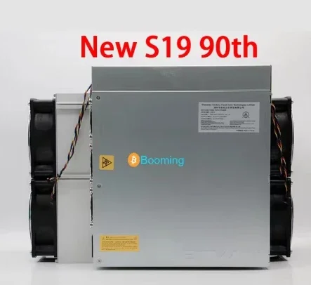 Подержанный Antminer S19 95T 95th 90T Bitmain Ant Mainer Asic Antmin Bitcoin Miner