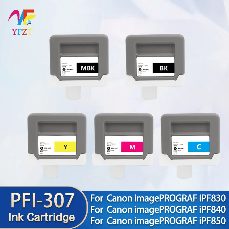 Фото Чернильный картридж PFI-307 PFI307 307 для принтеров Canon imagePROGRA iPF830, IPF840, IPF850 №1