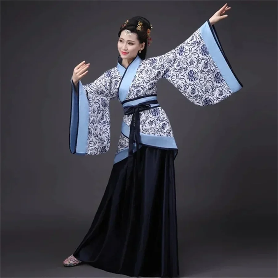 Nieuwe Aankomst Vrouwen Hanfu Jurk Hanbok китайский Танг династия представлений Косплей костум