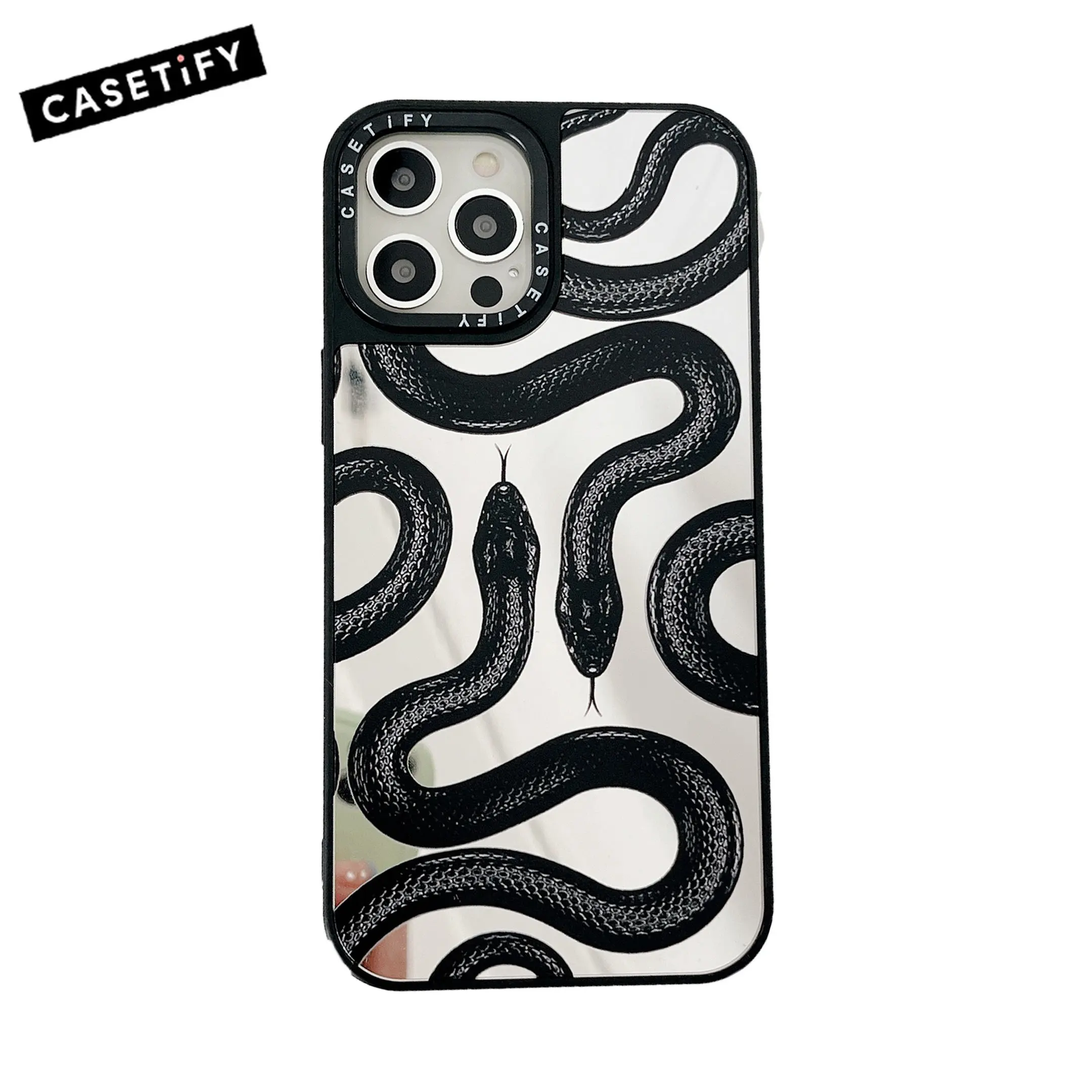 

Зеркальный чехол для iphone 12 13 14 Pro 13 Mini 11 SE2020 6 7 8 Plus B0324