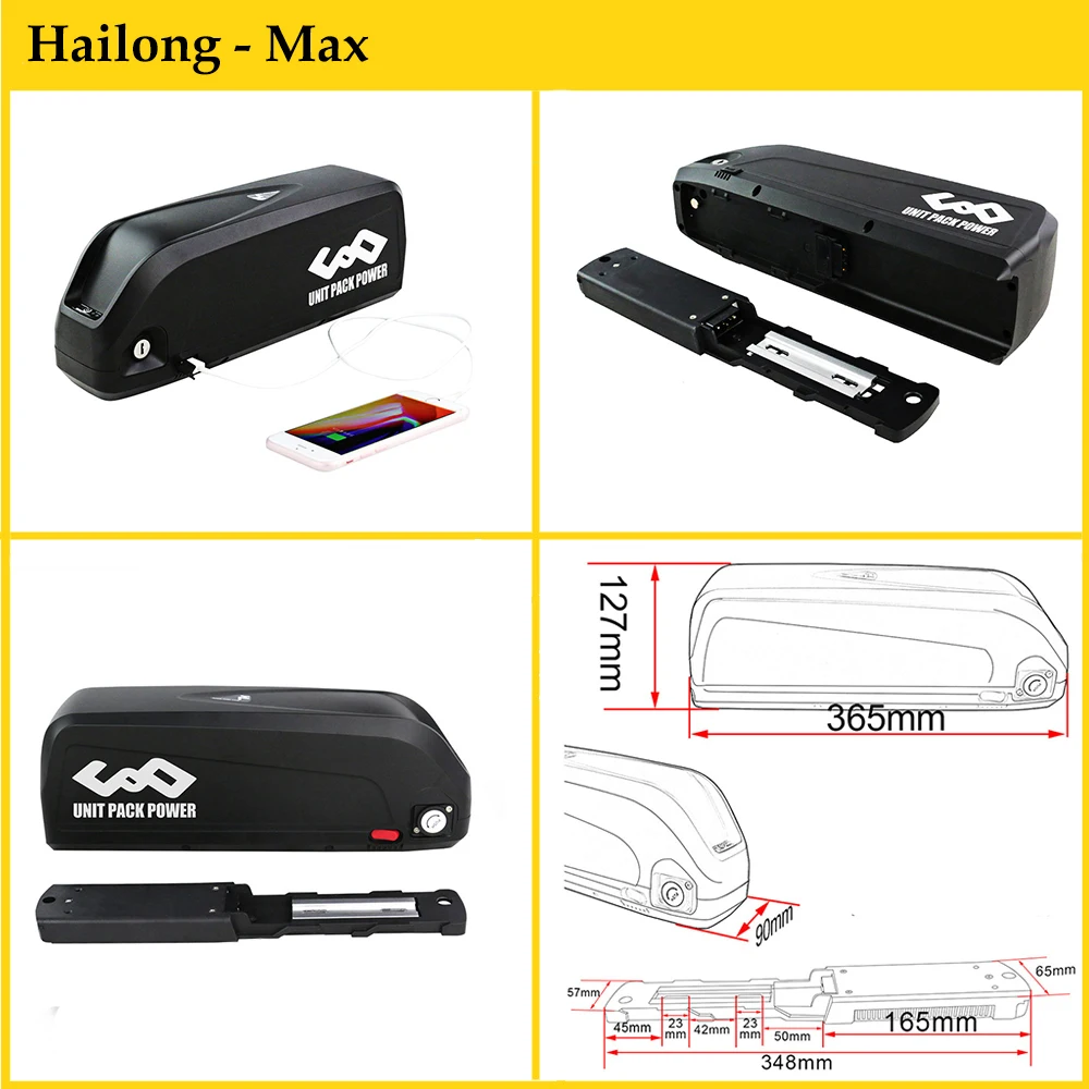 Аккумулятор для электровелосипеда LG Hailong Bluetooth 21700 36 В 48 52 в 250 Ач 350 G56 G70 500 Вт 750 1000