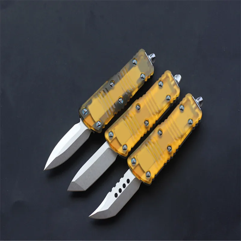 Мини-нож VESPA клипса из нержавеющей стали 420 лезвие M390 ручка алюминия 7075 инструмент