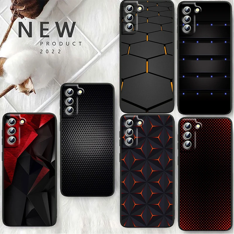 

Carbon structure Fiber Phone Case For Samsung S23 S22 S21 S20 S10 S8 Note 20 A9 A73 A71 A53 A33 Ultra Plus FE Black