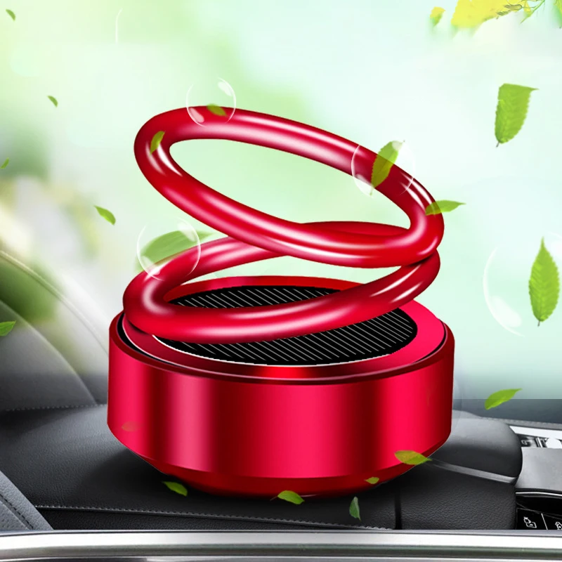 

Car Aromatherapy Solar 360 Degree Rotation Car Air Freshener Perfume Fragrance Auto Aromatherapy Flavoring Car Interior Parfums