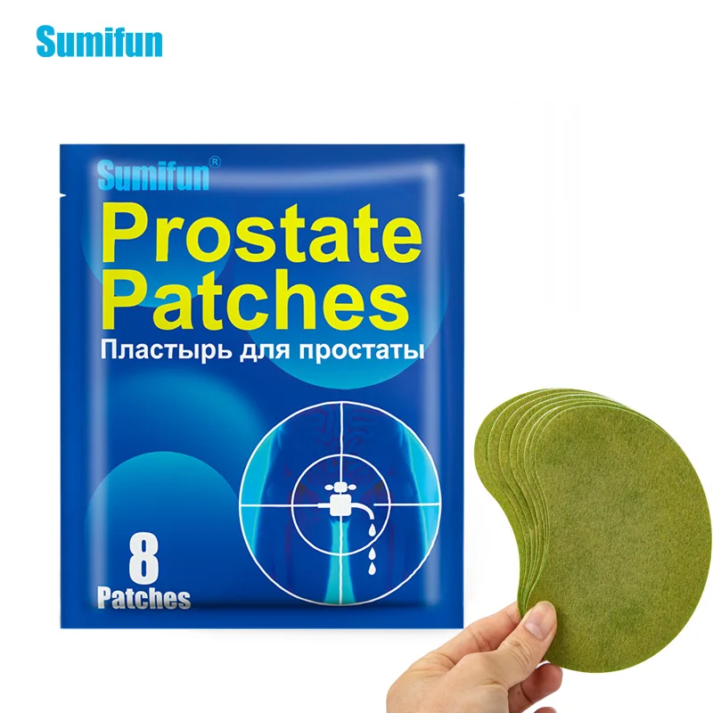 

8Pcs Sumifun Prostate Patches Prostatitis Treatment Plaster Urology Prostatic Sticker Herbal Medicine Health Care