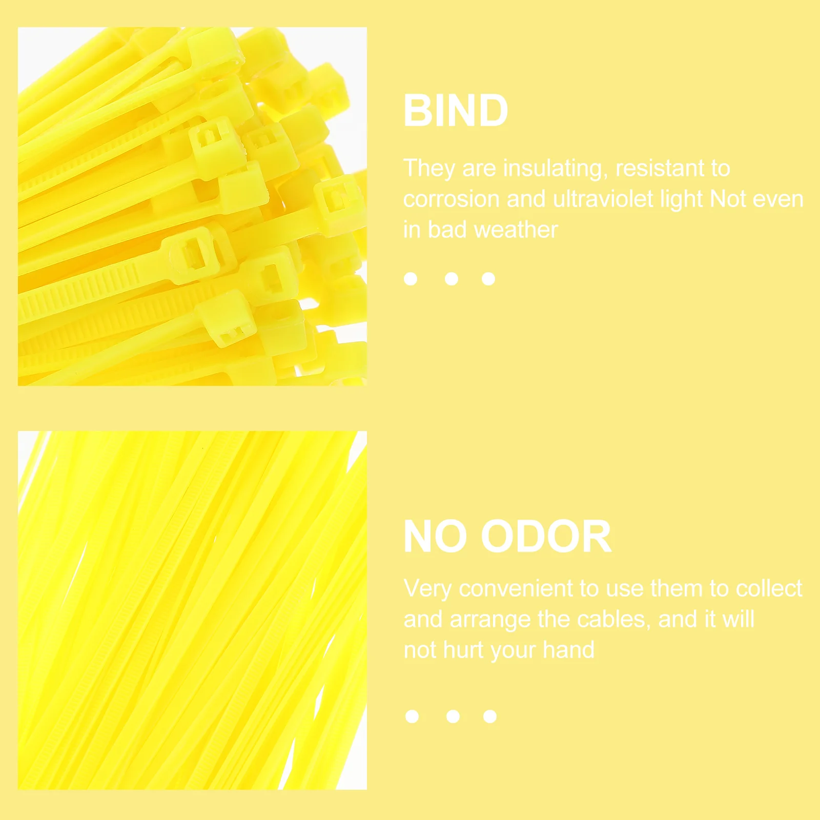 Самоблокирующиеся стяжки на молнии 250 шт