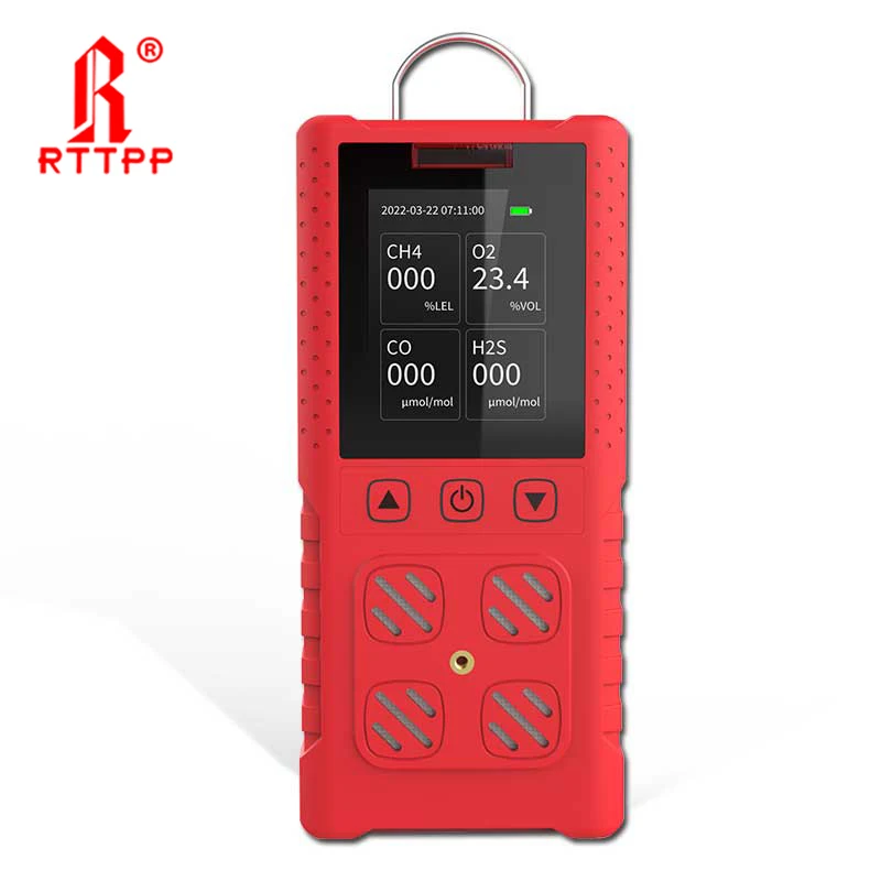 

Портативный многогазовый детектор RTTPP 4 в 1