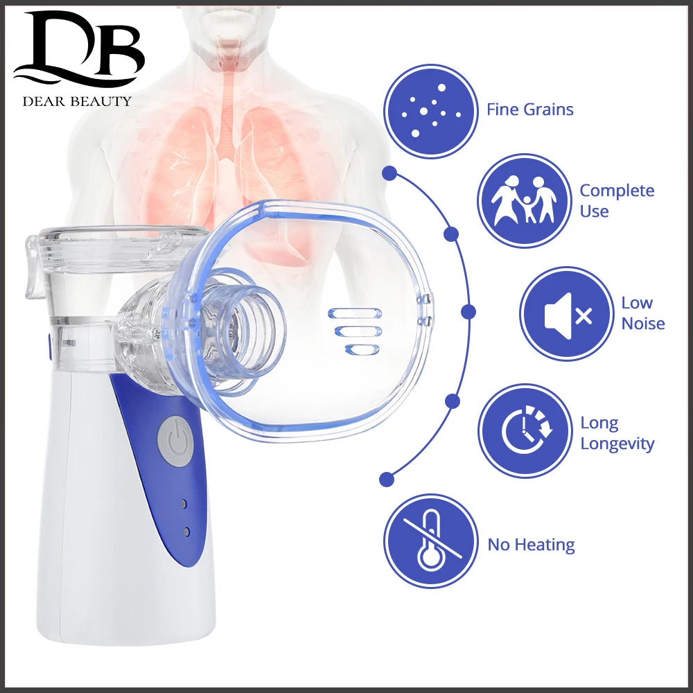 

Health Device Nose Throat Massager Steaming Home USB Rechargeable Adult Kid Face Care Tool