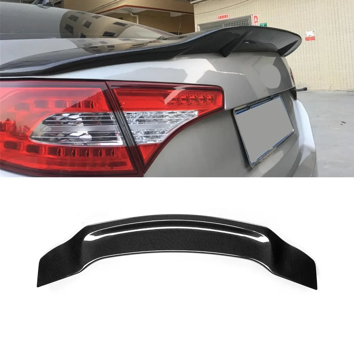 Для Kia K5 2011-2013 задний спойлер багажника комплект кузова автомобильные аксессуары