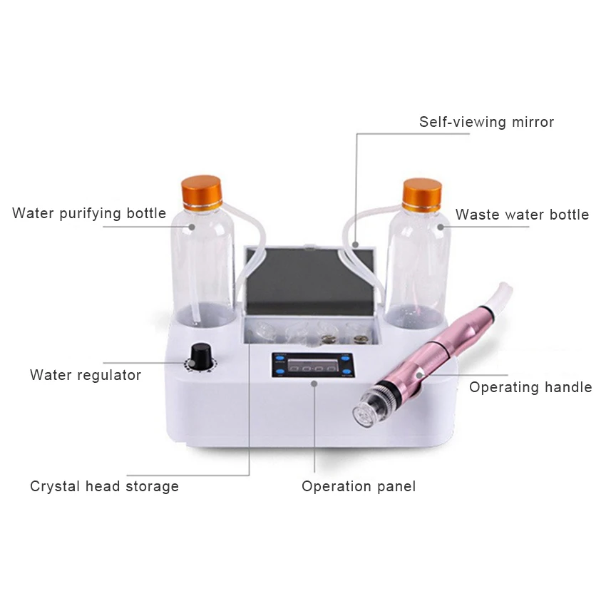 Мини-аппарат для очистки пор микродермабразии кожи |