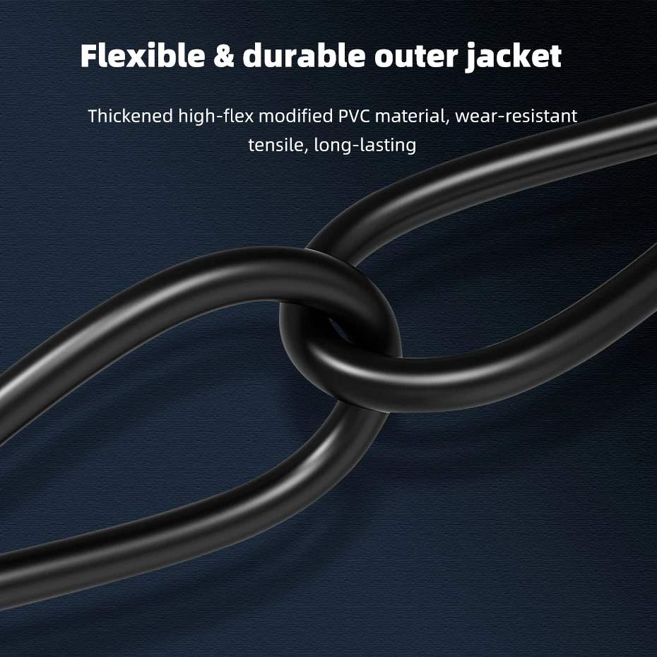 Фото Кабель для промышленных камер BYXGD Drag Chain, RJ45, с винтовым замком, 144-жильный, в оплетке, из чистой меди, позолоченный, Cat6a, высокоскоростной №5