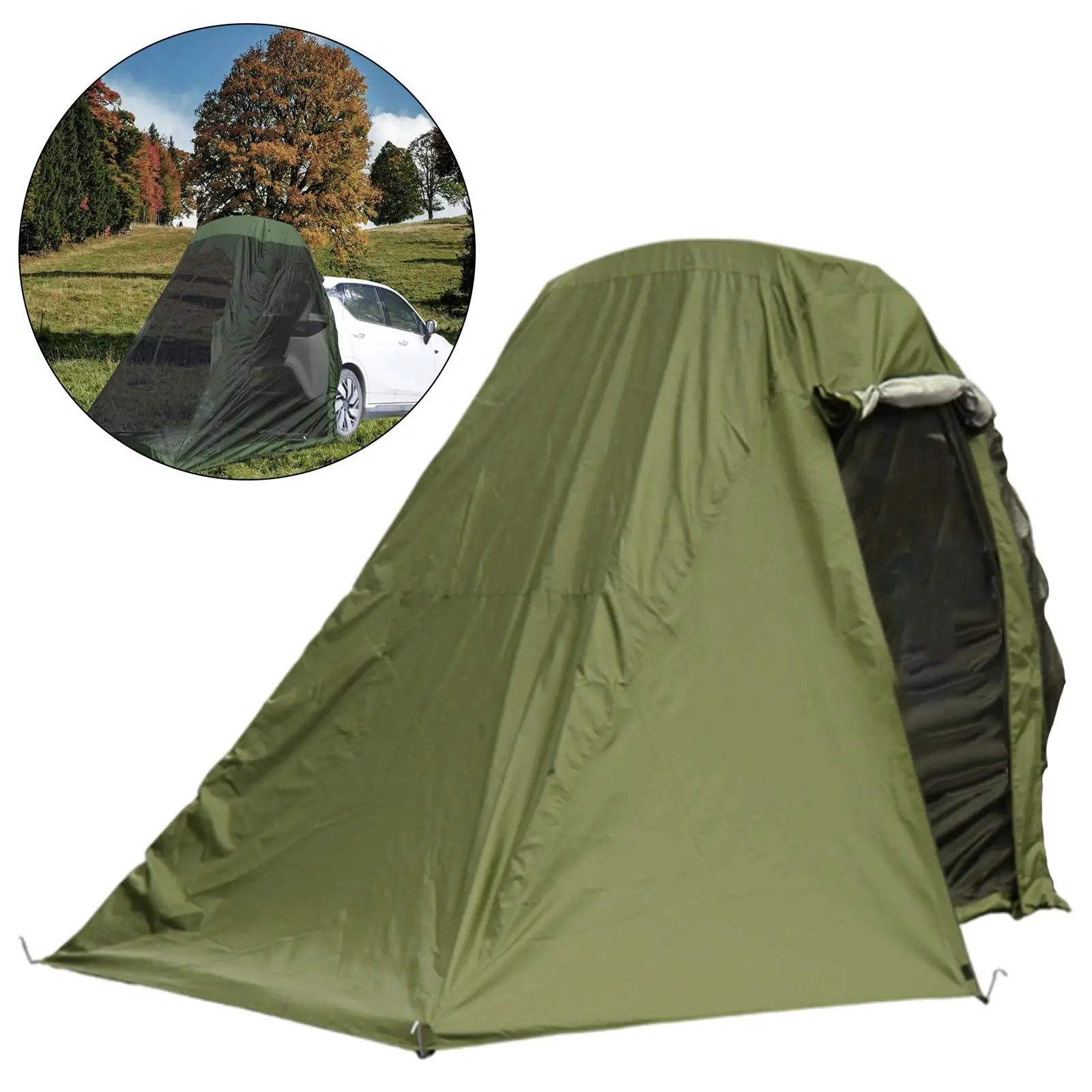 

Outdoor Car Trunk Tent Shelter Sunshade Rear Tent Barbecue SUV MPV