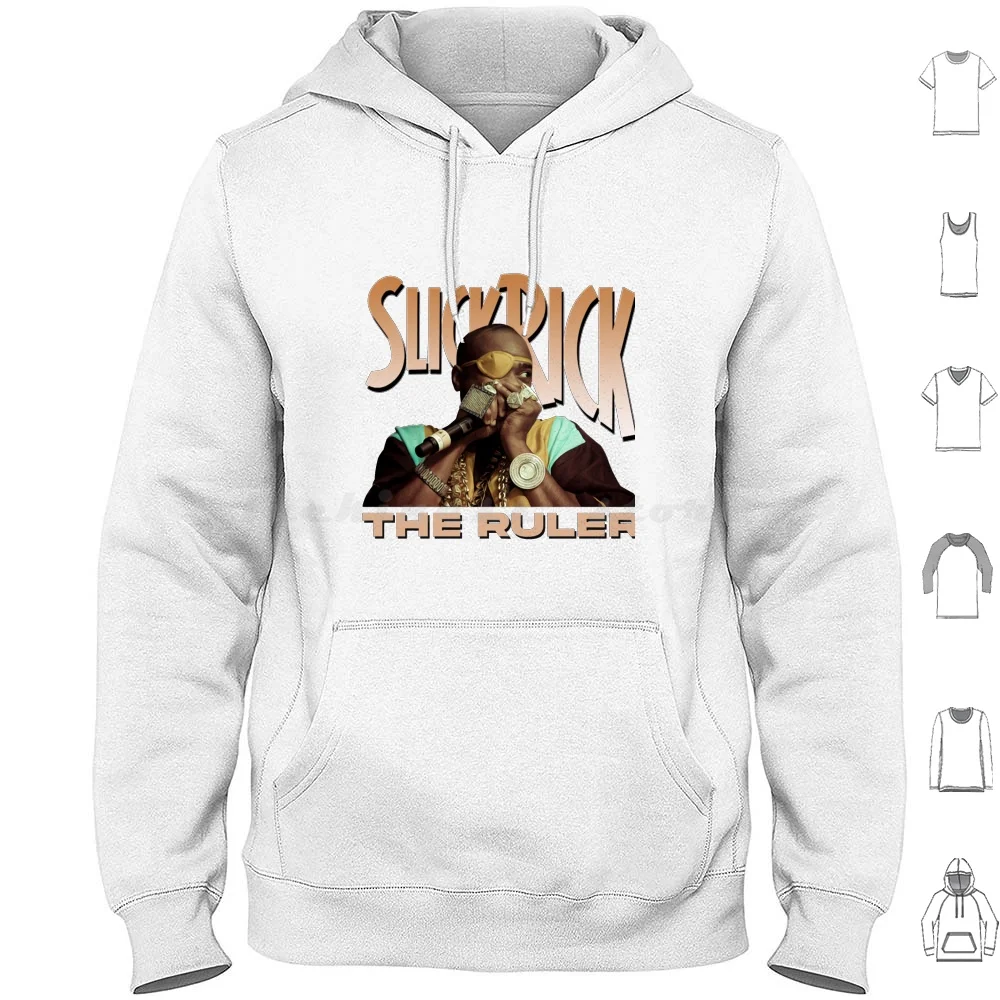 Фото A Rapper Record Producer Slick Rick Толстовки с длинным рукавом Big Daddy Американский рэпер Хип-хоп Хэллоуин Digable Planets №1