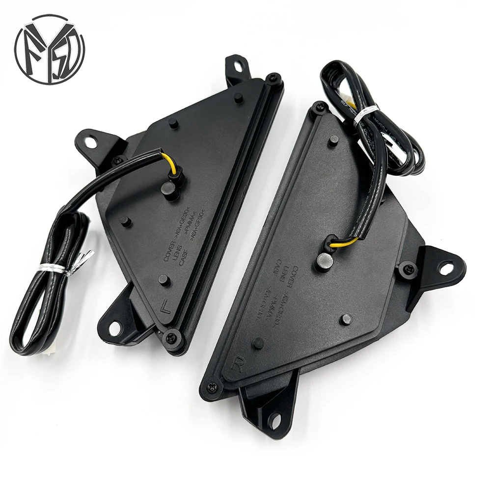Фото Подходит для KAWASAKI NINJA250 NINJA300 NINJA400 ZX-25R ZX25R NINJA 400 300, передний светодиодный индикатор указателя поворота мотоцикла, мигалка №4