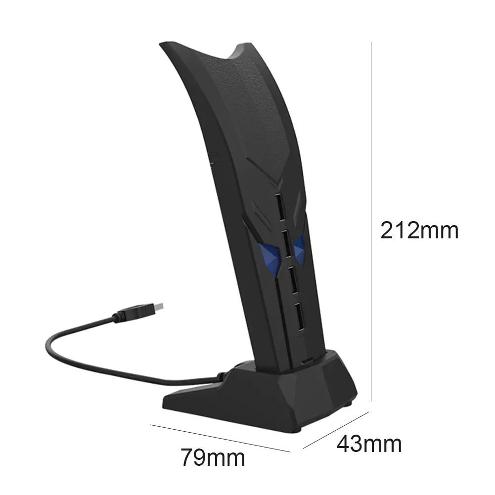 Разветвитель-разветвитель с 4 портами высокоскоростной USB 2 0 для PS5 PS4 Xbox One S Series X