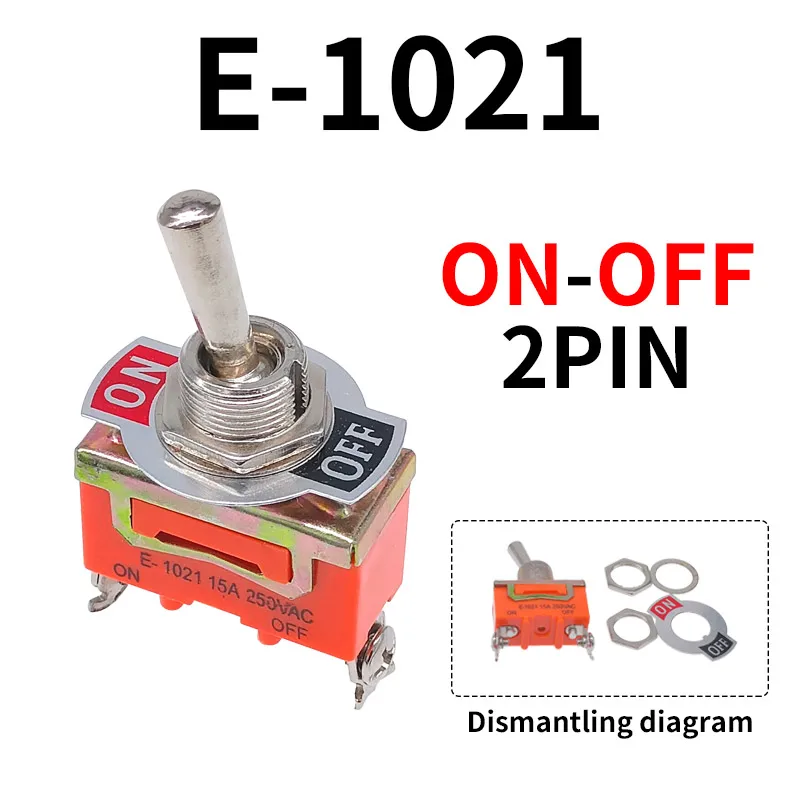 Водонепроницаемый тумблер CNMAWAY 250В 15А 3-позиционный