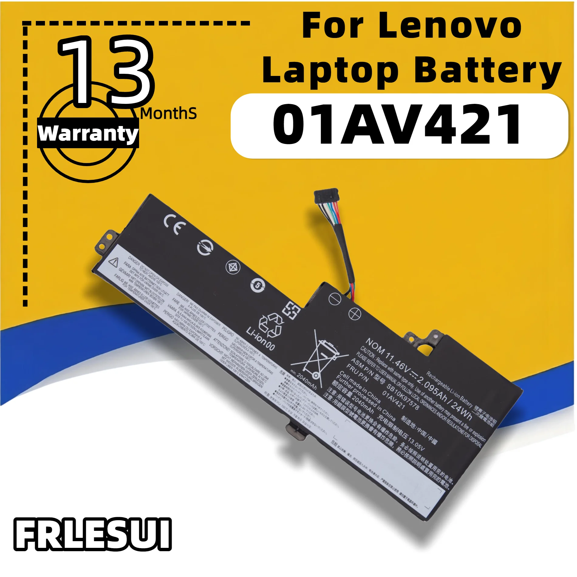 Фото Аккумулятор FRLESUI 01AV421 01AV420 для Lenovo ThinkPad T470 T480 A485 TP25 01AV419 01AV489 SB10K97576 SB10K97578 01AV425 01AV427 №3
