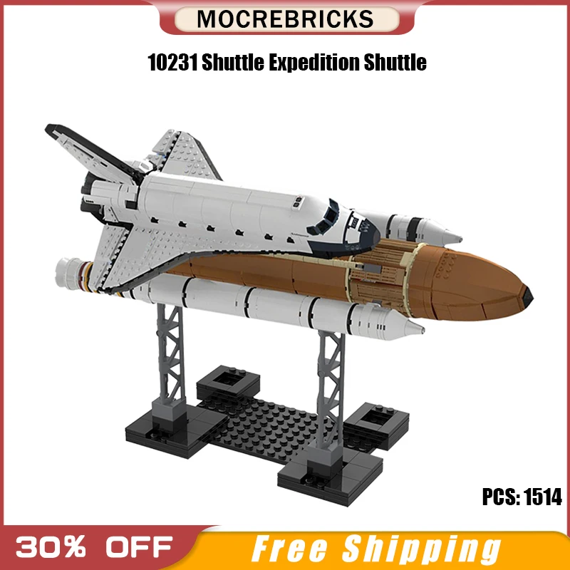 

City Space 10231 Expedition Space Shuttle Challenger Model Building Kits Set Blocks Bricks Assembly Children Toys Gifts