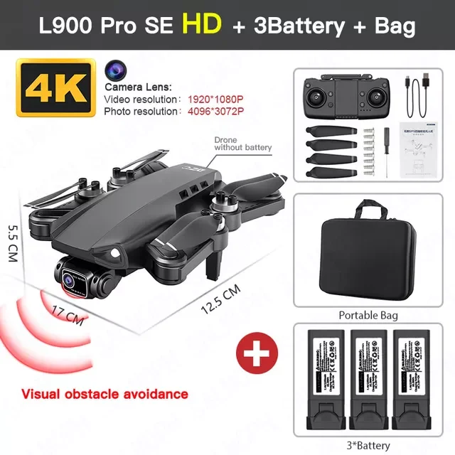 

Профессиональный Квадрокоптер Pro SE HD 4K с камерой