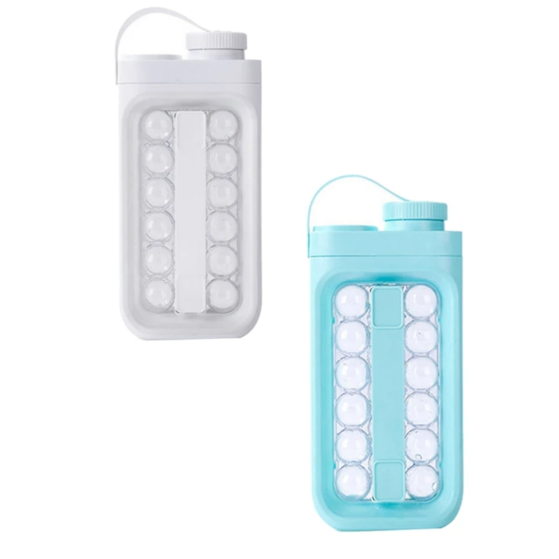 

Ice Ball Maker Kettle Kitchen Bar Accessories Gadgets Creative Ice-Cube Mold 2 In 1 Multi-Function Container Pot