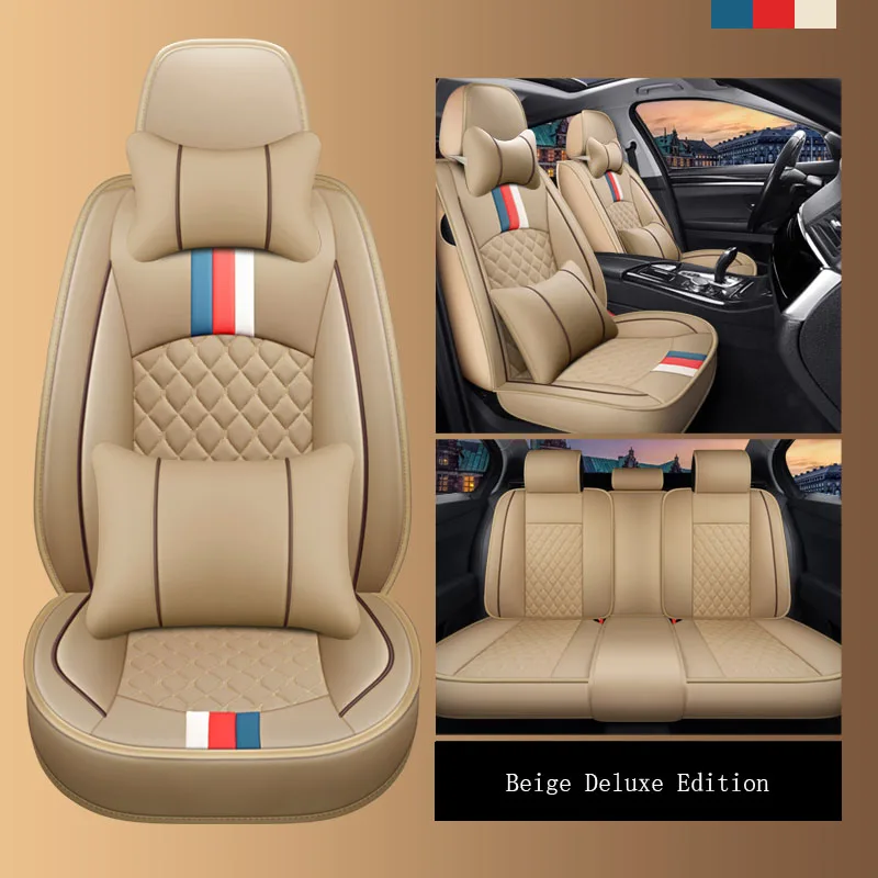 

YOTONWAN Leather Car Seat Cover for Genesis GV70 GV80 GV90 G70 G80 car accessories Car-Styling 5 seat car model