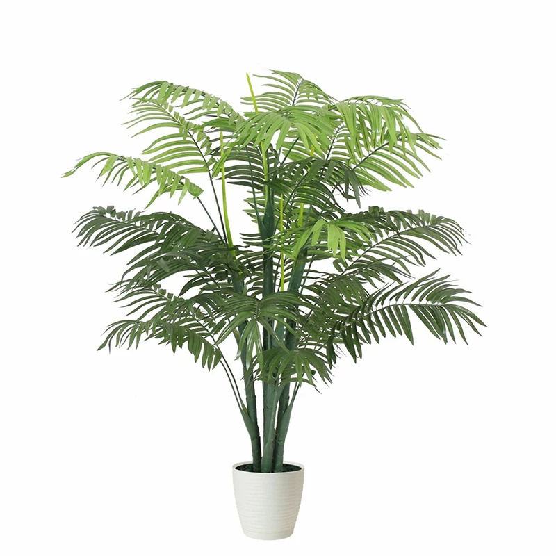 

Искусственные зеленые растения, пластмассовое искусственное дерево, Пальма с горшком