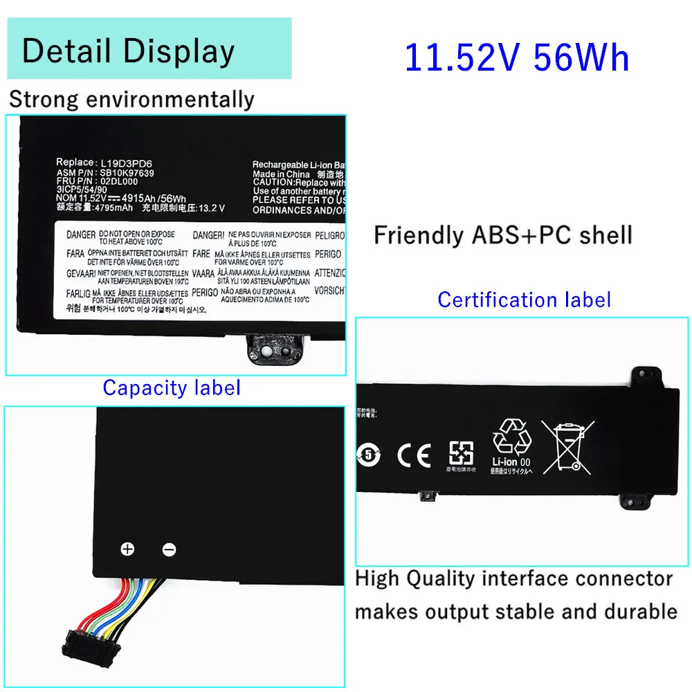 L19D3PD6 Аккумулятор для ноутбука Lenovo IdeaPad Flex 5-14ARE05 5-14ITL05 5-14IIL05 5-14ALC05 5-15IIL05 L19L3PD6 L19C3PD6 L19M3PD6 (art.: 3920cee3fa9dc) - 3920cee3fa9dc
