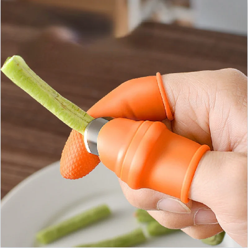 

Agricultural Pepper Picking Gloves Iron Nail Vegetable Picker Vegetable Pinching Bean Kitchen Vegetable Picking Tools