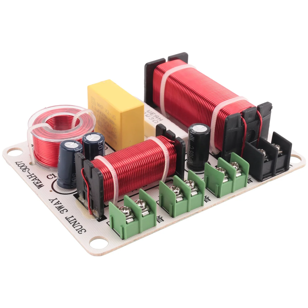 3 Way Speaker Frequency Divider 300W HiFi Crossover Filter Frequency Distributor for DIY Home Speaker Modification (art.: 3920caeca8b00) - 3920caeca8b00