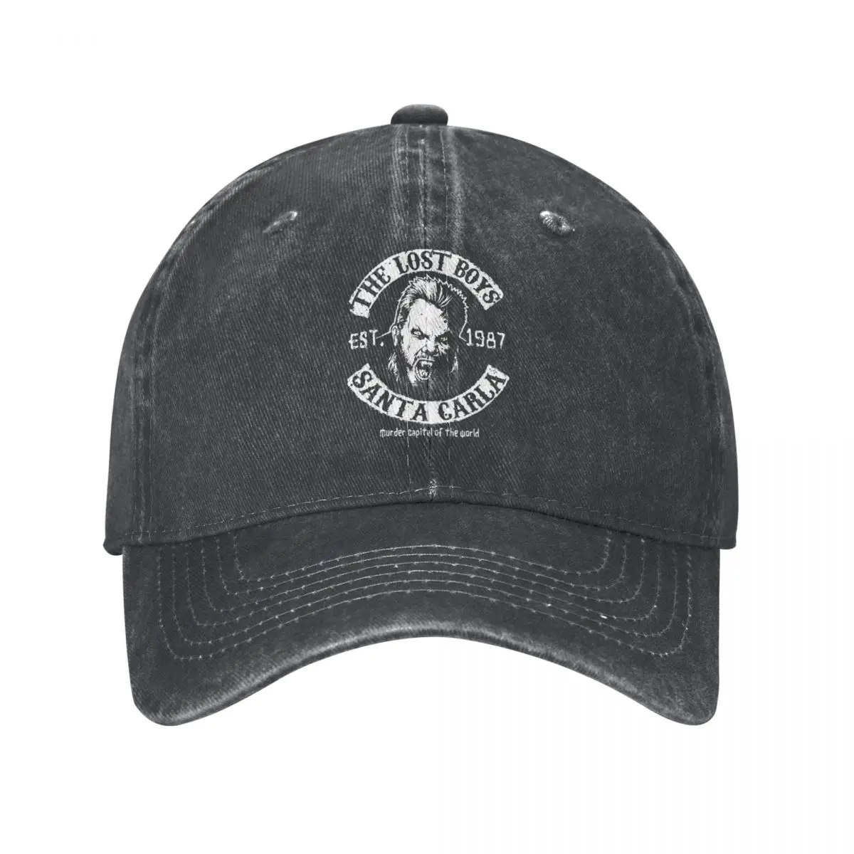 

Sons Of Anarchy Men Women Baseball Caps The Lost Boys Motorcycle Club Distressed Denim Washed Hats Cap Activities Adjustable