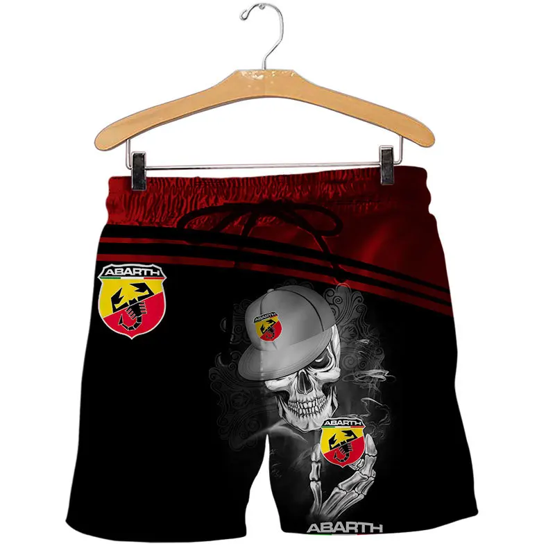 

2022 Summer Men's Club Leisure Sports Comfortable Breathable Shorts Outdoor Fitness Jogging Car Logo Creative Beach Pants
