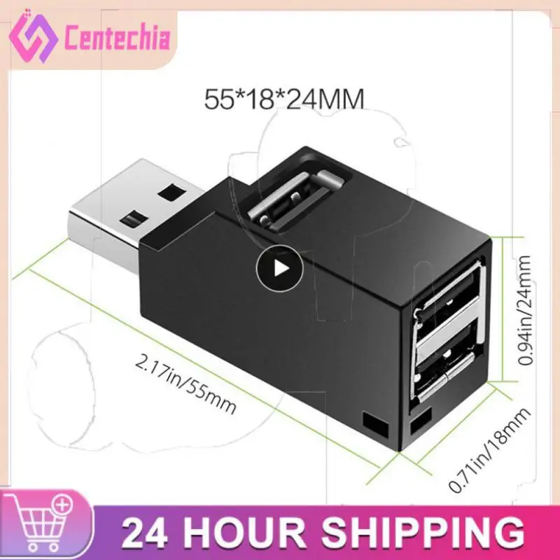 

Small High Speed Transfer Fast Data Transfer Docking Station Portable 3 Ports Extender Pc Accessories Plug And Play Usb3.0 Hub