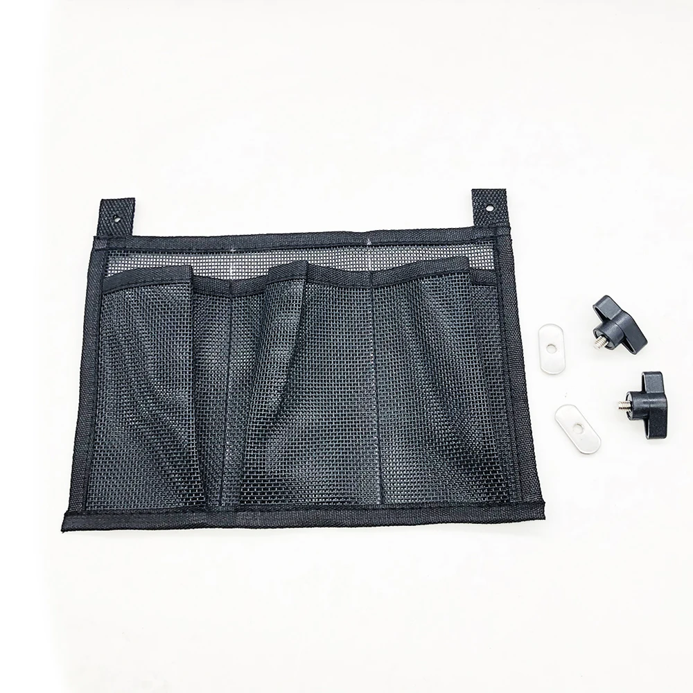 

Marine Yacht Kayak Canoe Accessories Beer Fishing Tackle Box Side Mesh Storage Bag Nylon 24*17cm Camping Tools Bag