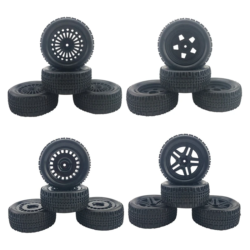 

Для Tamiya Xv01 Xv02 Lc PTG 1/10 плоский ходовой натяжение универсальная шина + Пластиковая Ступица колеса