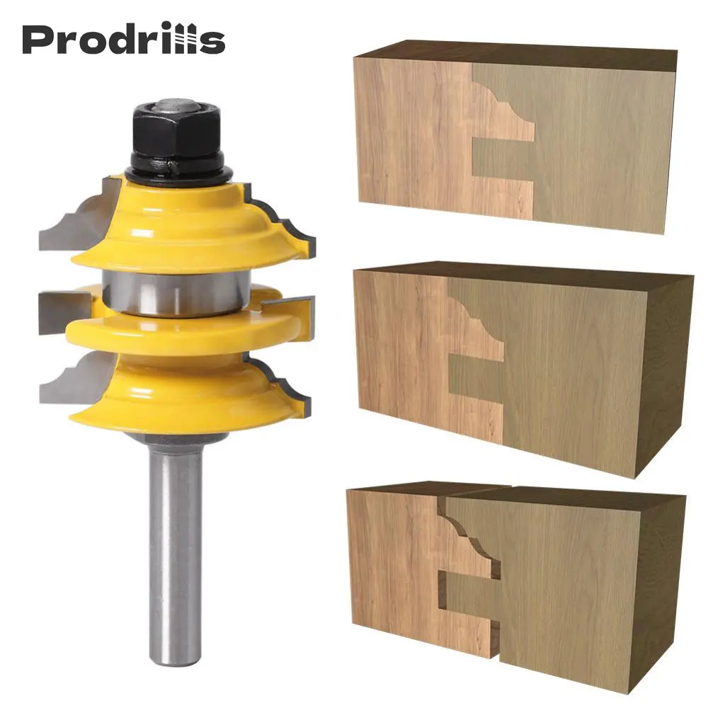 

Направляющие и рельсовые фрезы 8 мм хвостовик Ogee многослойный инструмент для резки древесины фрезы для деревообработки