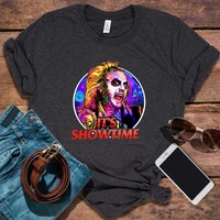 beetlejuice t shirt women its showtime aesthetic clothes summer graphic t shirts beetlejuice t shirts gothic clothes