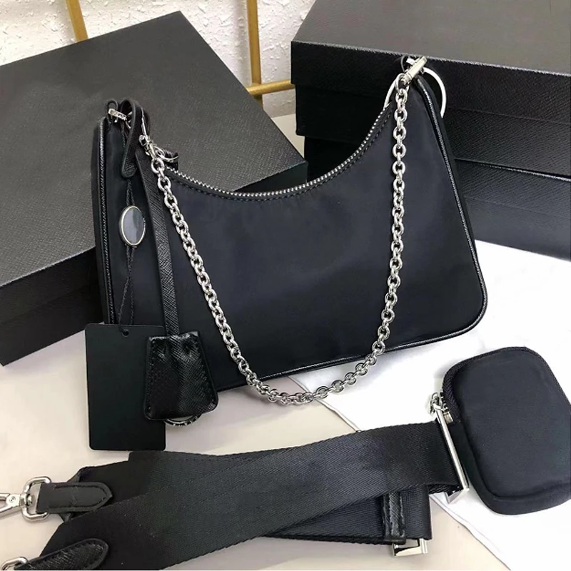 

2020 new three in one net red hobo bag mother chain underarm bag cloth bag single shoulder diagonal cross designer women's bag