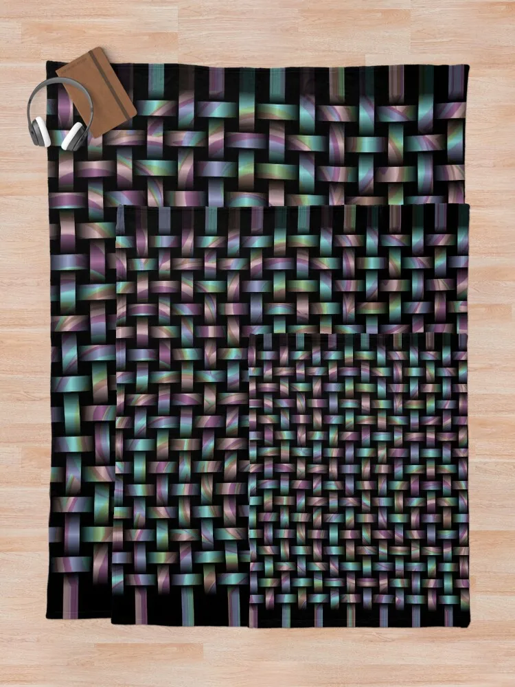 Плетение и линии - 7459 пледы лохматое теплое для дивана одеяла