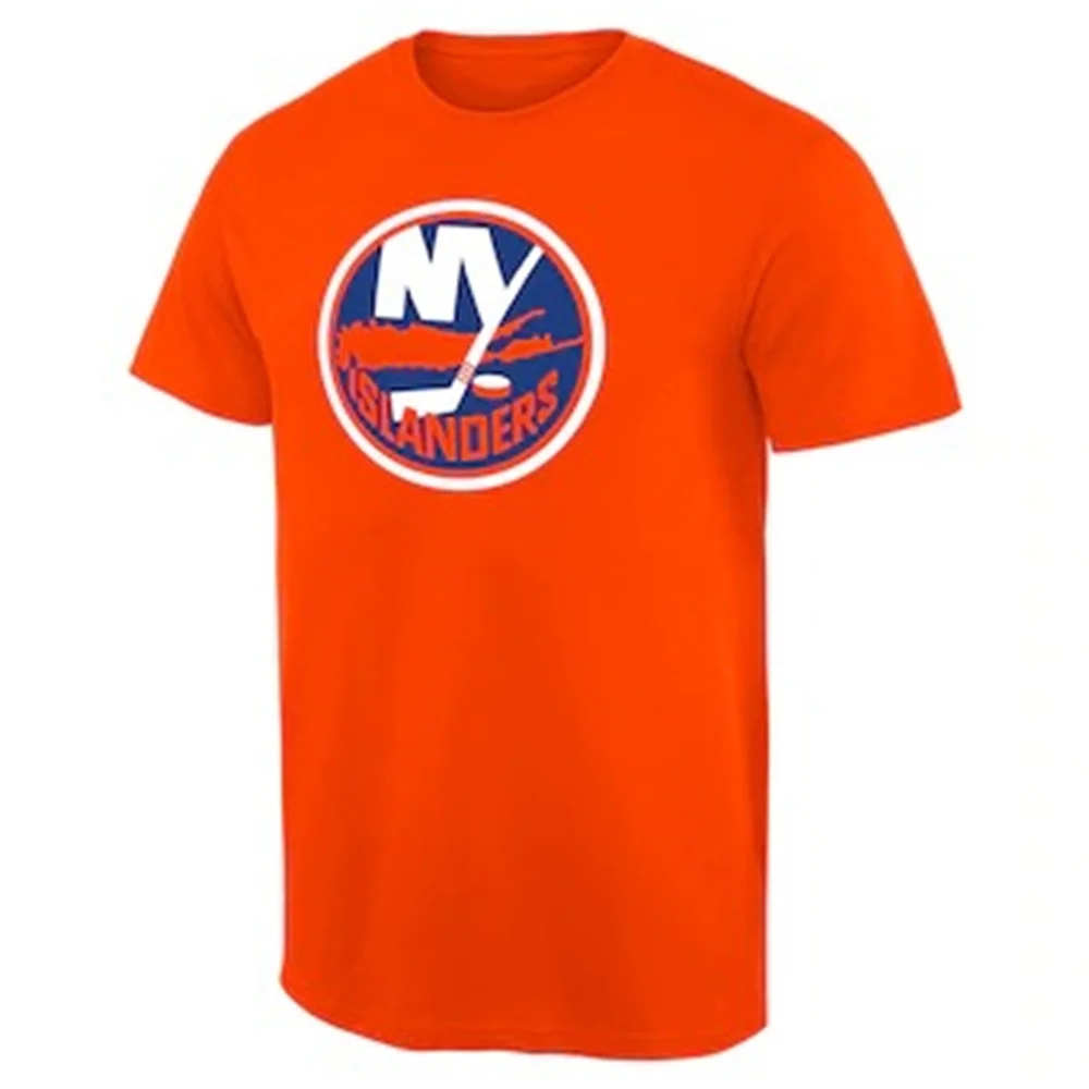 

2022 men's Shirt New York Islander Youth Royal Leisure Ice Hockey Summer New Harajuku Oversized men's Shirt T-shirt