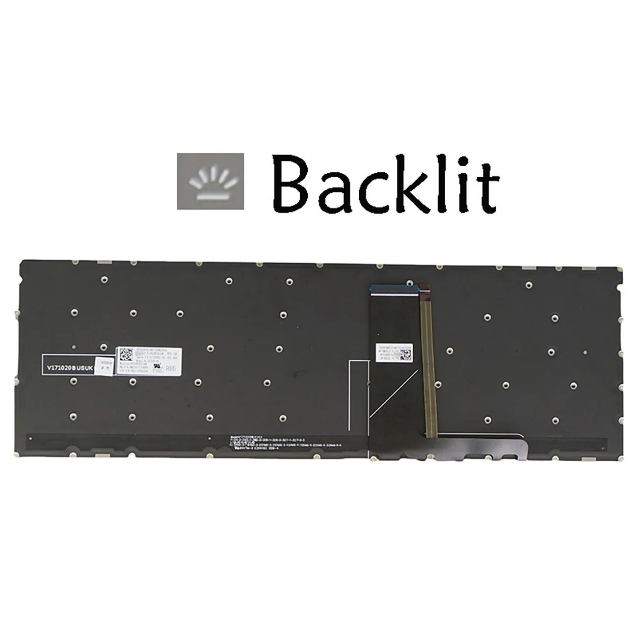 Фото Клавиатура с подсветкой для Lenovo PP5VB-US Ideapad 720s-15ikb 720S touch-15ikb S540-15IML S540-15IWL GTX, S740-15IRH touch US English №2