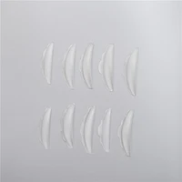 5 pairs false eyelash pad kit silicone protection pads eyelash extension lifting curler graft shield patch tools