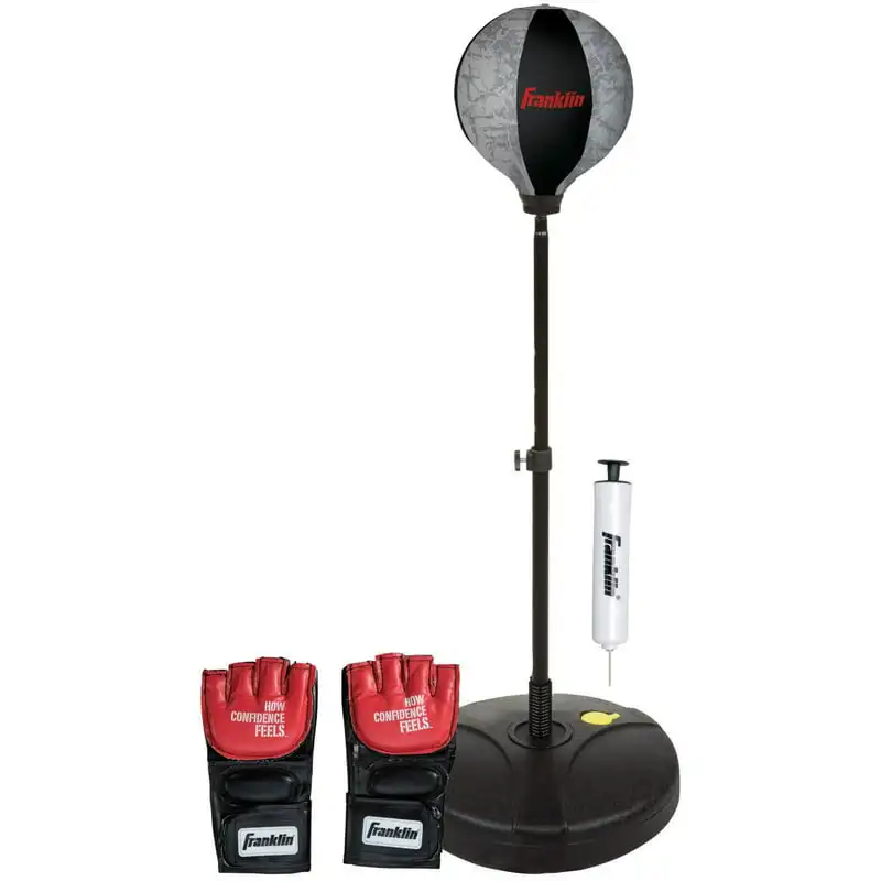 

Boxing Gloves And Speed Bag Set