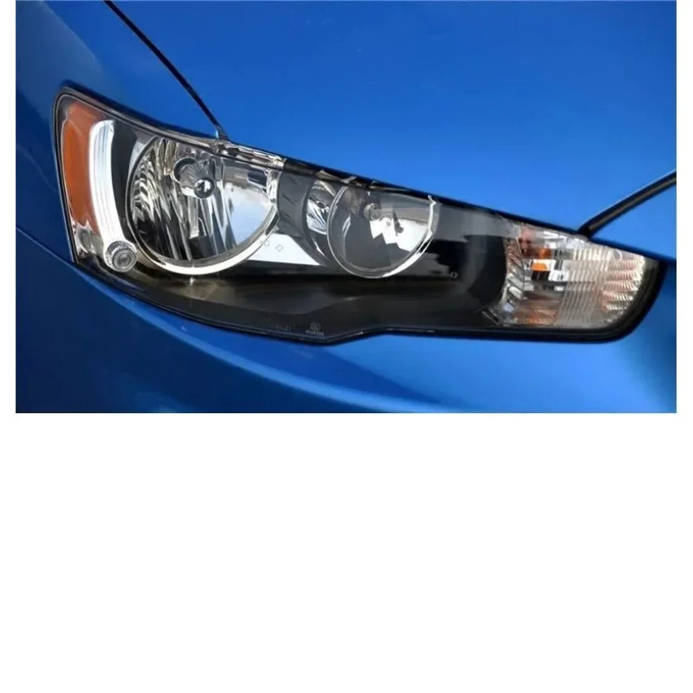 Фото HTTCY     Для Mitsubishi Lancer Ex 2008-2016 передняя автомобильная фара, крышка объектива, крышка абажура, корпус фары №2