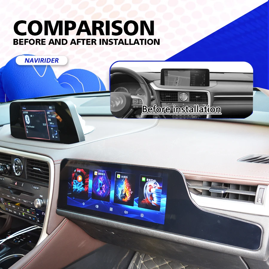 Модернизированный Copilot Smart Screen Carplay GPS для Lexus RX RX300 RX350 2016 2022 автомобильный